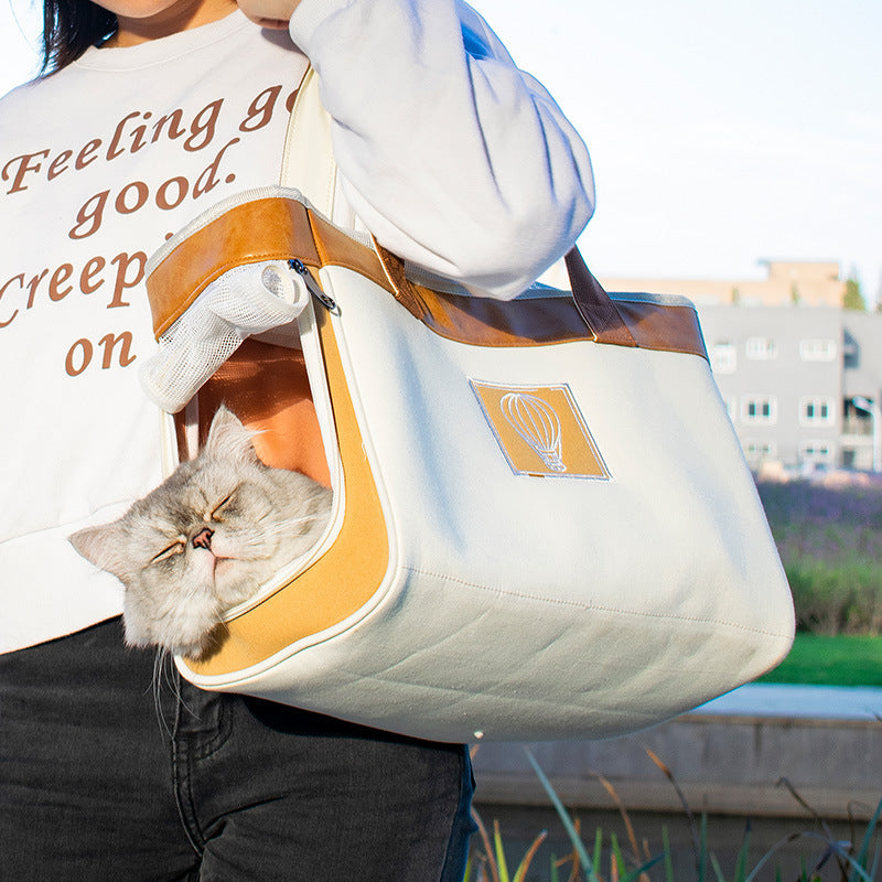 Portable Cat Bag New Style - Large Outing Portable Cat Backpack